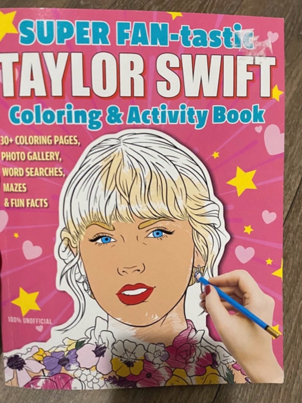 Taylor Swift Fan Activity Book